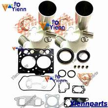 Load image into Gallery viewer, 2TN66 Overhaul Rebuild Kit With Valve Cylinder Liner Piston Kit With Ring Bearing Set Full Gasket For Yanmar DGW200M Diesel Engine Spare Parts