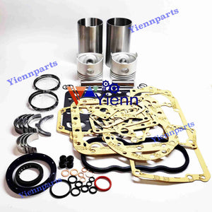 2CA1 Overhaul Rebuild Kit  Cylinder Liner Piston Ring Bearing Full Gasket Set For Isuzu Diesel Engine Repair Parts