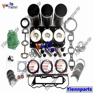 3TNB82 3TNB82-RN 3TNB82-RNP Overhaul Rebuild Kit with Valve kit for Yanmar Engine Repair Parts 3TNB82-RE 3TNB82-REP