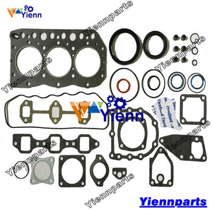 3TN75 3TN75-UA Overhaul Rebuild Kit With Valve Piston Ring Gasket Bearing Set For Yanmar Tractor JOHN DEERE 855 856 Engine Spare Parts