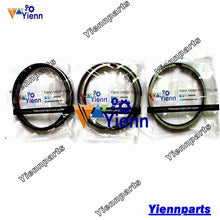 Load image into Gallery viewer, 3TNE72 Overhaul Rebuild Kit Full Gasket Liner Piston With Ring Bearing Set For Yanmar  Excavator Diesel Engine Spare Parts